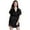 Black, variant on Lindreshi Robes for Women Clearance Women's Sleeveless Lace Trim Silk Nightgown Thin Lace-up Homewear Pajamas