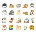 thumbnail image 4 of (50 pcs) Cute Hamster Stickers - PVC Waterproof High Definition UV Stickers, 4 of 6