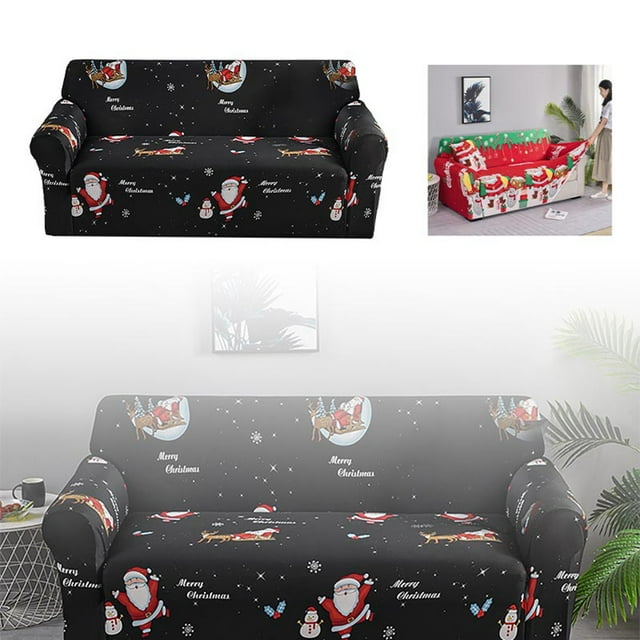 asddcavvf Stretch Full Cover Milk Silk Printed Sofa Cover Armrest Sofa Cover Universal Cover Home Sofa Cover Universal Sofa Cover Multiple Sizes Sofa Cover