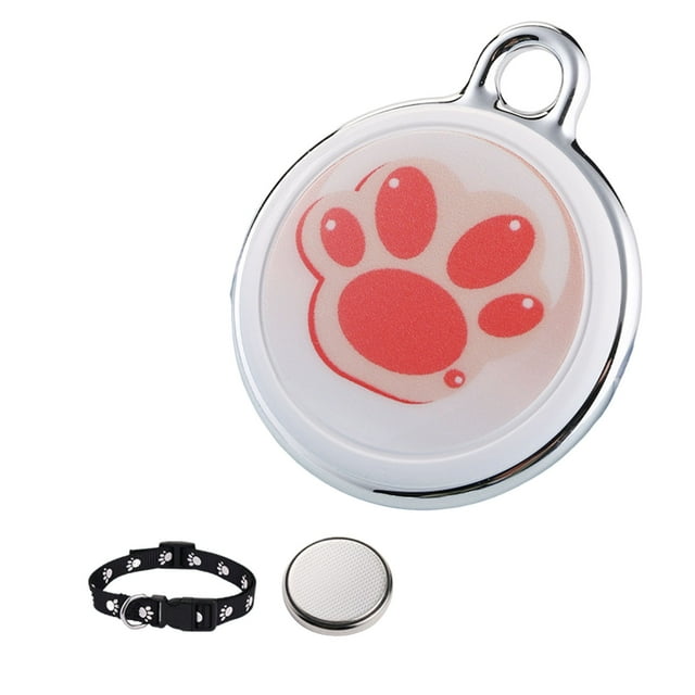 SXcggal Dog Pet Dog Tracking Collar IP65 Works With Any Collar (Android & Universal) Universal Cute Healthy Practical Pet Accessories
