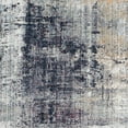thumbnail image 6 of SAFAVIEH Monray Lyssa Geometric Polyester Area Rug, Charcoal/Ivory, 4' x 6', 6 of 7