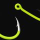 thumbnail image 5 of 50pcs ganchos de pesca fluorescentes ganchos de pesca de acero al carbono, 5 of 7