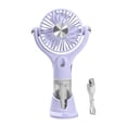 thumbnail image 2 of Portable Fan Handheld USB Personal Fan With Fine Spray And Rechargeable Battery For Outdoor Indoor Use, 2 of 6