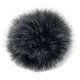 thumbnail image 1 of Funda para el pelo para micrófono GOII INALÁMBRICO Micrófono multifunción a prueba de viento GOII con reducción de ruido C NegroBlanco,NegroBlanco, 1 of 5