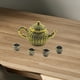 thumbnail image 4 of Juego de 6 piezas Hugo teteras de muñecas con 5 tazas de té Accesorios de cocina, 4 of 8