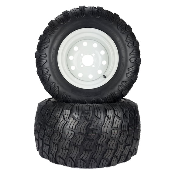 (2) Reaper Turf Tire Assemblies 24x12.00-12 Fits Exmark Toro Lazer Z 109-8972