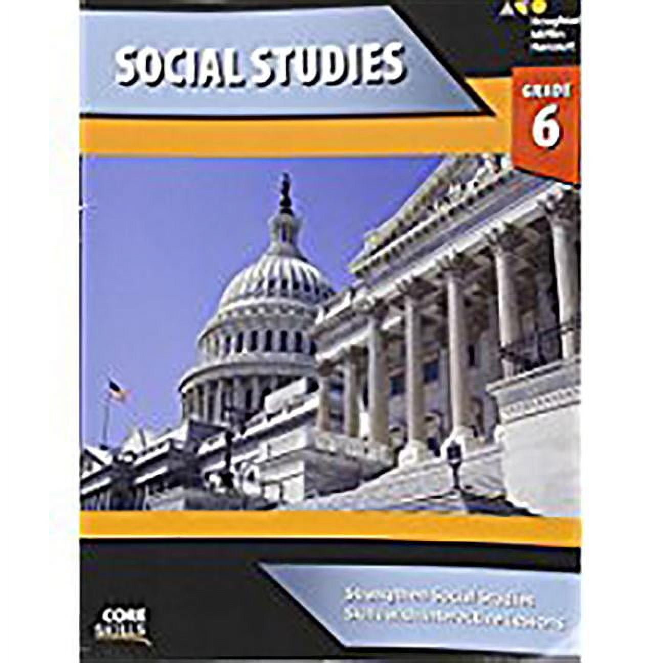 Steck-Vaughn Core Skills Social Studies: Workbook Grade 6 by Houghton Mifflin Harcourt, Education paperback, English