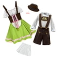 thumbnail image 2 of Vestido de cosplay para niña cervecera, fiesta de fantasía bávara, disfraz para niño de Oktoberfest alemán, disfraces de Oktoberfest para niño, 2 of 5