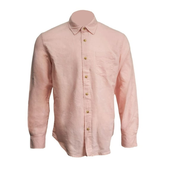 GRAYERS Men's Winford Slub Poplin Button-Down Shirt, Pink, X-Large