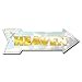thumbnail image 3 of SignMission P-ARROW8-999826 Panneau Flèche du Paradis 8 x 24 Po. de Large, 3 of 4