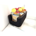 thumbnail image 5 of Polar Whale 2 Food Storage Organizers Bin Tray for Kitchen Refrigerator Freezer Pantry Cabinet Cupboard Fruit Squeeze Pouches Waterproof Washable  4.75" Wide x 10" Long - 2 Pack, 5 of 8