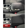 thumbnail image 6 of KBH Center Console Cover for 2013-2020 Infiniti QX60 JX35 & Nissan Pathfinder, Leather Arm Rest Cover Cushion Pad for Car Interior Accessories, 6 of 7