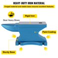 thumbnail image 3 of Single Horn Anvil 55Lbs, Cast Iron Anvil Blacksmith Withstands Heavy Blows,Anvil Rugged Round Horn Anvil Blacksmith Jewelers Metalsmith Tool, for Sale Forge Tools and Equipment, 3 of 6