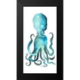 thumbnail image 2 of Medley, Elizabeth 9x14 Black Modern Framed Museum Art Print Titled - Aqua Creatures I, 2 of 5