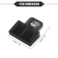 thumbnail image 6 of 4 Pcs Car Window Door Glass Channel Retainer Clip 1.73"x1.57"x0.51" Glass Regulator Holder Sash Clip, 6 of 6