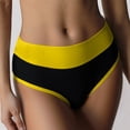 thumbnail image 1 of String Taille Haute Confortable pour Tous les Jours, Respirant, Sans Coutures, Doux, Extensible, Coupe Ajustée, Culottes pour Femmes, Mode, 1 of 6