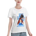 thumbnail image 2 of T-Shirt Basique à Manches Courtes pour Femmes Super Saiyan 04, 2 of 6