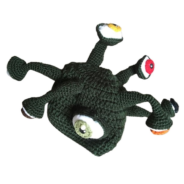 Minnieouse Gorro de punto Cthulhu, gorros interesantes para hombres y mujeres, gorros para adultos, gorro tejido de invierno, gorros de invierno, accesorio Sombreros Minnieouse AP006060-00