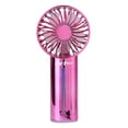 thumbnail image 2 of weibbin Electroplating Handheld Spray Small Fan USB Charging Portable Desktop Silent Big Wind Outdoor Fan, 2 of 7