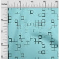thumbnail image 2 of oneOone Polyester Spandex Aqua Blue Fabric Geometric Fabric For Sewing Printed Craft Fabric By The Yard 56 Inch Wide, 2 of 6
