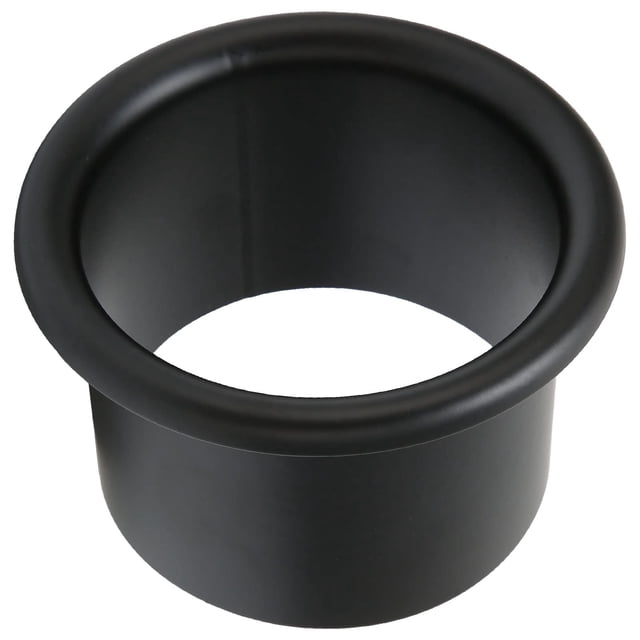 Soporte para secador de pelo Sonew, acero inoxidable, negro