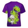thumbnail image 5 of Rugrats Kid Shirts Unisex Casual Tops 3D Print Graphic Tees Short Sleeve T Shirts for Boys Girls 160CM, 5 of 8
