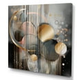 thumbnail image 2 of Designart "Abstract Shapes And Lines III" Abstract Marble Wall Art Living Room, 2 of 5