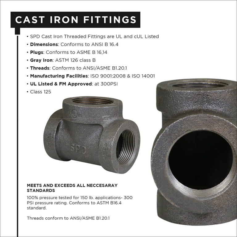 Ductile Iron Pipe Fittings Dimensions