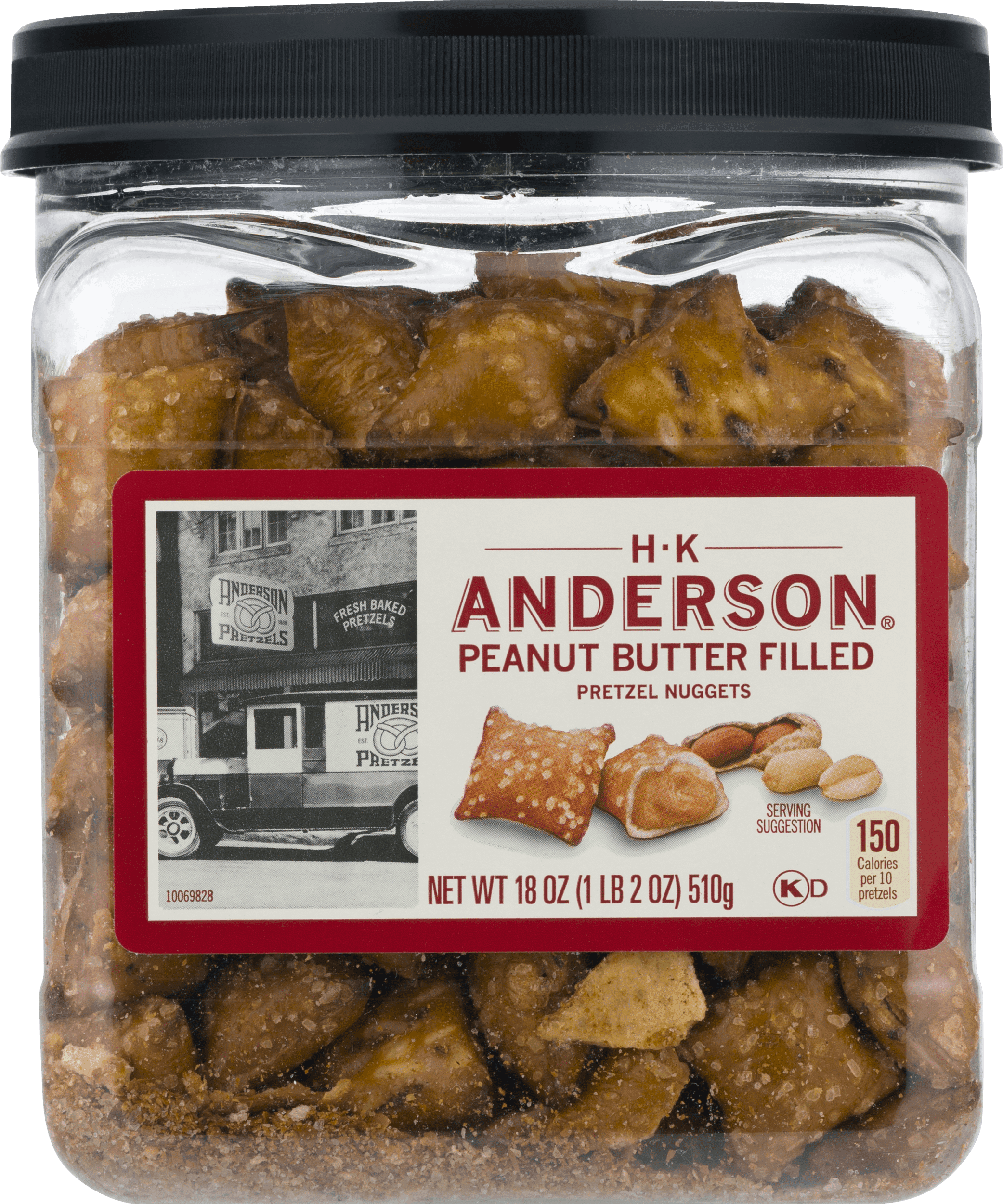 costco peanut butter pretzels calories