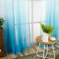 thumbnail image 4 of SPRING PARK Sheer Volie Net Curtains Tulle Yarn Window Screening Room Door Drapes, 4 of 6