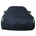 thumbnail image 1 of Waterproof Car Cover All Weather Snowproof UV Protection Windproof Outdoor Full car Cover, Universal Fit for Sedan (Fit Sedan Length 194-206 inch), 1 of 5