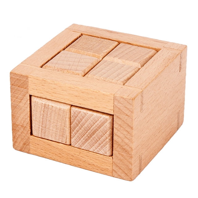 Bloques de construcción de mortaja y espiga para adultos mayores de 6 años de madera para estudiantes de escuela primaria, juguetes educativos, cerradura Luban, cerradura Kong Ming