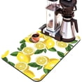 thumbnail image 2 of Coffee Bar Mat Accessories for Countertop Boho Absorbent Hide Stain Rubber Backed Dish Drying Mats for Kitchen Counter Draining Pad Decor Gift Fit Under Coffee Maker (20x12in), 2 of 6