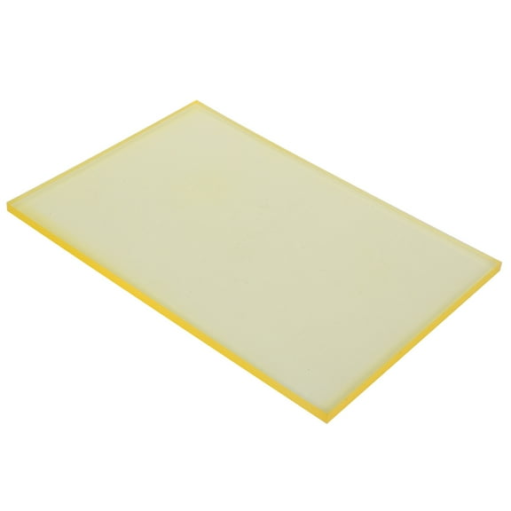 polyurethane leather stamping plate, leather cutting pad stamping plate stamping process pad DIY tool supplies accessories 30x20x0.8cm smooth appearance, tear- yellow