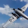 thumbnail image 2 of NATEFEMIN Desk Ornament: Germany Junkers Ju 52 Airplane Model Commemorative, 1:250 Scale, Alloy Body, 2 of 6