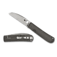 thumbnail image 1 of Spyderco Knives Swayback Frame Lock Solid Titanium CTS XHP Stainless C249TIP, 1 of 2