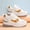 White, variant on Women's Large Size Color Block Sneakers with Wedge Thick Platform Sole - Breathable Mid-Top Casual Sports Shoes Suitable for - Wear, Gym, & Everyday - Women Shoes