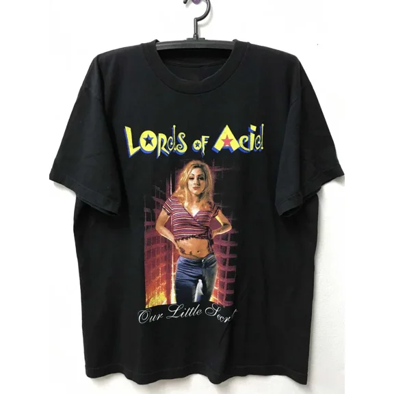 Lords Of Acid Our Little Secret Tour Unisex T-Shirt Black ZA017
