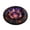 A, variant on 3D Optical Illusion Halloween Round Rug, Quilted Vortex Ghost Pumpkin Circular Floor Mat, Non Slip Festive Doormat For Entryway, Bedroom & Home Party Decor（40*40cm)