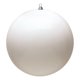 thumbnail image 1 of Adorno Navideño Bola Blanca Brillante Vickerman 20 cm, 1 of 2