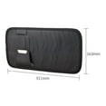 thumbnail image 3 of CD Case Multifunctional Large Capacity Faux Leather Car Sun Visor CD DVD Storage Organizer for Car Interior, 3 of 12