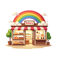 thumbnail image 6 of Cartoon Rainbow Theme Stickers, Waterproof Rainbow Theme Sticker for Water Bottle Laptop Phone Cases Planner Skateboard Luggage Helmet Party Favor Decor, Ideal for Adults Teens Teacher Rewards, 6 of 9