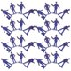 thumbnail image 2 of 50pcs Realistic Policeman Toy Figure Set for Sand Table Decoration Miniature Police Character Models for Desktop Adornment Micro Landscape Ornaments, 2 of 4