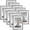 Gray, variant on 8x10 Picture Frame Set of 10, Display Pictures 5x7 with Mat or 8x10 Without, Multi Photo Frames Collage for Wall or Tabletop Display, Gold