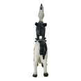 thumbnail image 3 of Pacific Giftware American Art Animal Farm Barnyard Stacked Animal Resin Figurine Statue (Cow/Pig/Chicken), 3 of 8