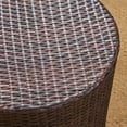 thumbnail image 5 of Philip Outdoor 3 Piece Wicker Chat Set with Cushions, Multibrown, Beige, 5 of 7