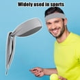 thumbnail image 6 of Unique Bargains 1 Pcs Adjustable Nonslip Sweat Wicking Tennis Tie Headband Sweatband for Men Women Gray, 6 of 6