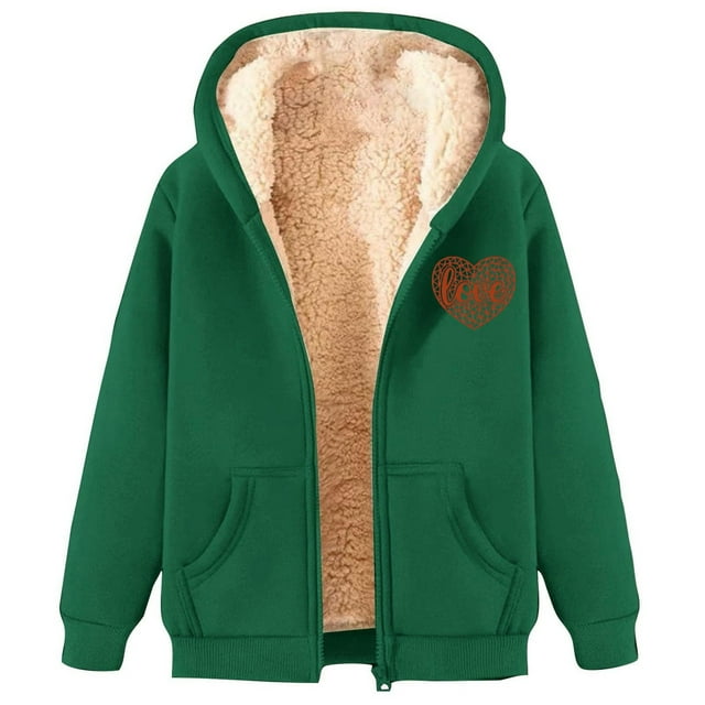 Veste à Capuche Zippée Chaude pour Femmes pour un Usage Quotidien Décontracté en Automne et Hiver