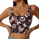thumbnail image 1 of Balery Butterfly Sujetadores deportivos con espalda cruzada para mujer, acolchados, sin costuras, de alto impacto, ideales para yoga, gimnasio, entrenamiento y fitness.-Large, 1 of 8