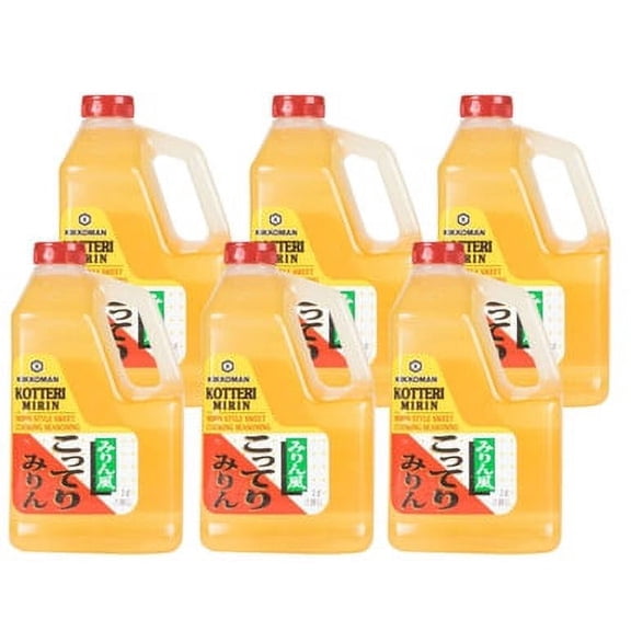 Kikkoman Kotteri Mirin Sweet Seasoning - 0.5 Gallon, 6/Case